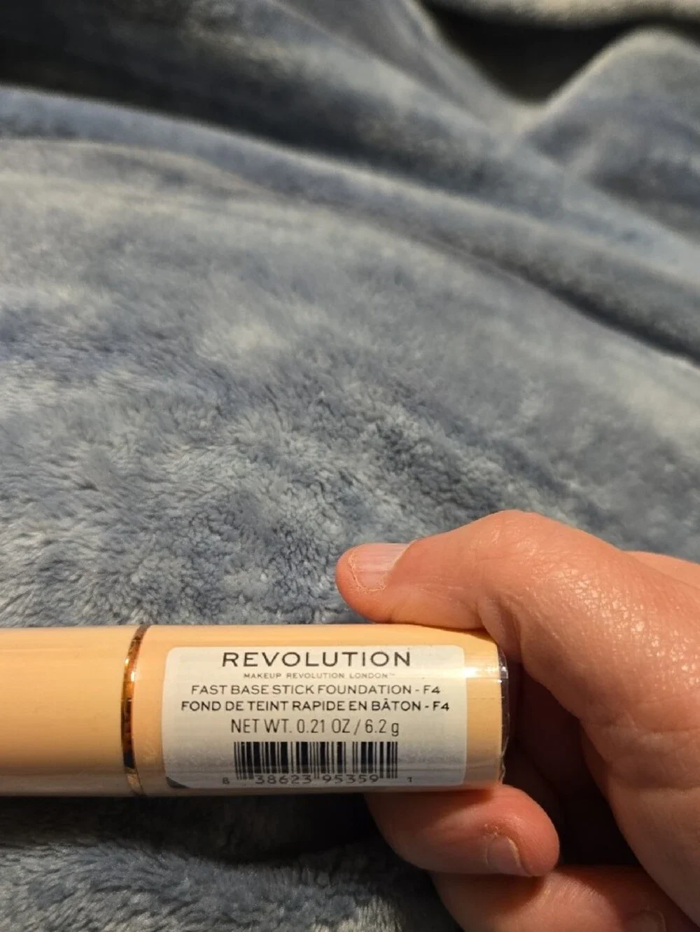 3/$10 Bundle Deals Makeup Revolution Fast Base Stick Foundation- F4